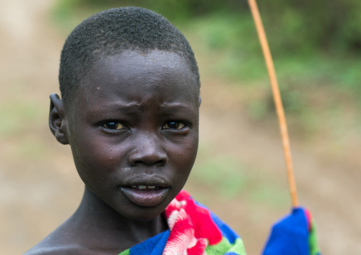 Portrait of a Toposa boy, Namorunyang State, Kapoeta, South Sudan