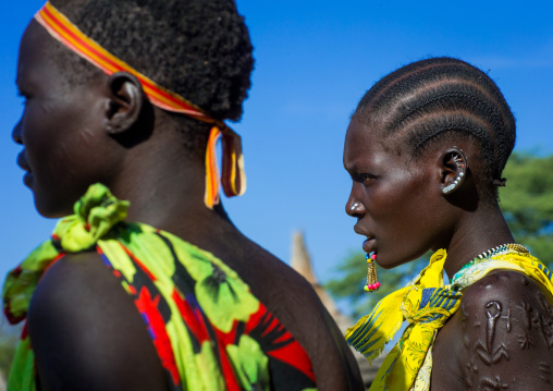 Larim tribe women, Boya Mountains, Imatong, South Sudan