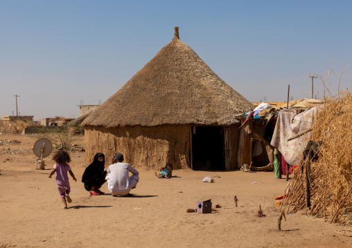 Rashaida tribe traditional house, Kassala State, Kassala, Sudan