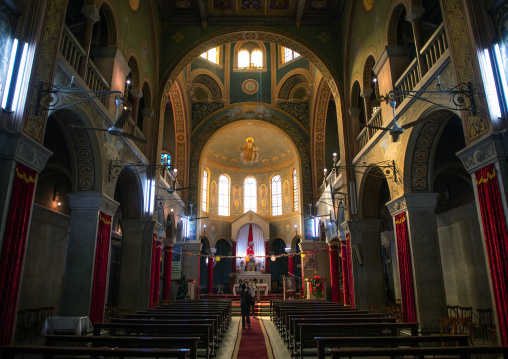 Interior of St Matthew cathedral built by italian architects, Khartoum State, Khartoum, Sudan