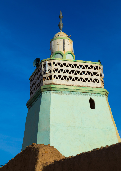 Al-Khatibiya mosque minaret, Northern State, Al-Khandaq, Sudan