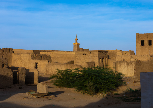 Abandonned mudbrick houses, Northern State, Al-Khandaq, Sudan