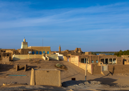 View of the village, Northern State, Al-Khandaq, Sudan
