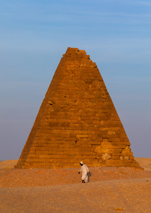 The meroitic pyramids of jebel Barkal, Northern State, Karima, Sudan