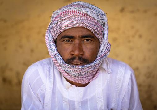 Portrait of a sudanese man, Khartoum State, Khartoum, Sudan