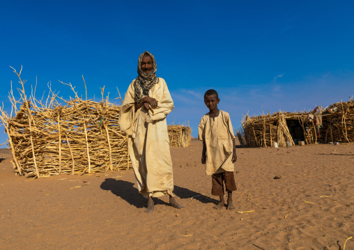 Bedouin people in Bayoda desert, Northern State, Bayuda desert, Sudan
