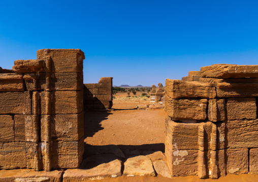Amun temple entrance, Nubia, Naqa, Sudan