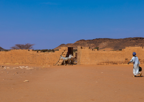 The great enclosure in Musawwarat es-sufra meroitic temple complex, Nubia, Musawwarat es-Sufra, Sudan