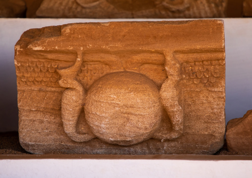 Cobras carvings in Musawwarat es-sufra, Nubia, Musawwarat es-Sufra, Sudan