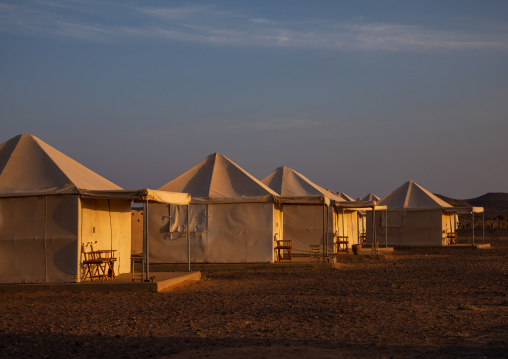 Meroe tented camp, Northern State, Meroe, Sudan
