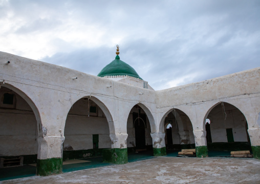 El-Geyf mosque prayer hall, Red Sea State, Suakin, Sudan