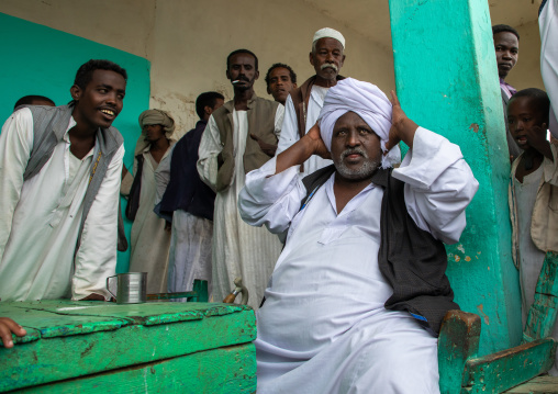 Beja tribe men, Red Sea State, Port Sudan, Sudan