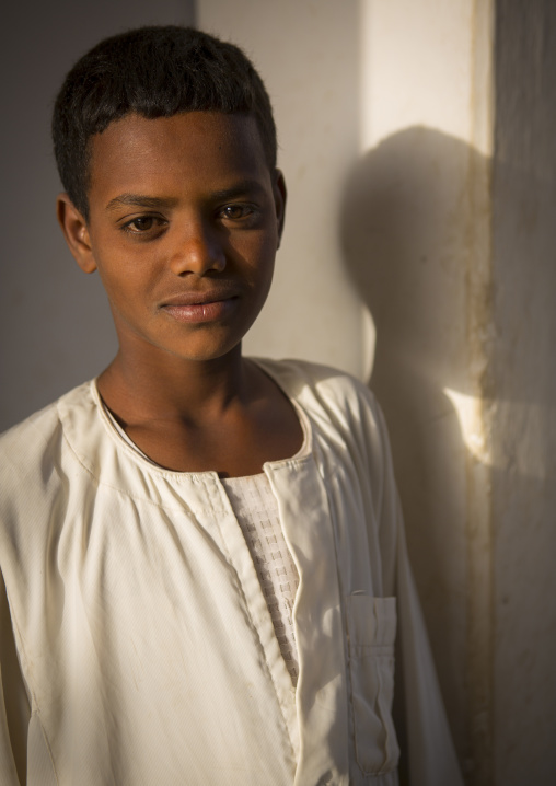 Sudan, Northern Province, Kerma, sudanese boy