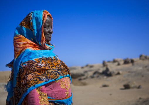 Sudan, Nubia, Tumbus, sudanese woman