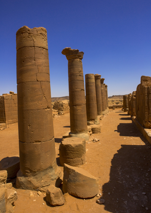 Sudan, Nubia, Naga, amun temple great enclosure
