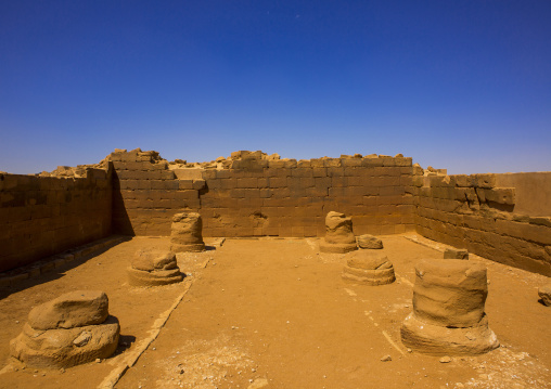 Sudan, Nubia, Naga, ruins of the central temple