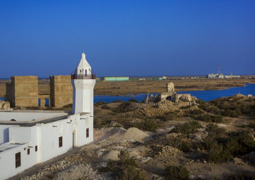 Sudan, Port Sudan, Suakin, the renovated shafai mosque