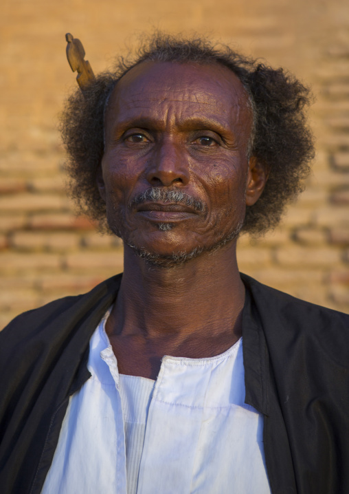 Sudan, Kassala State, Kassala, beja tribe man