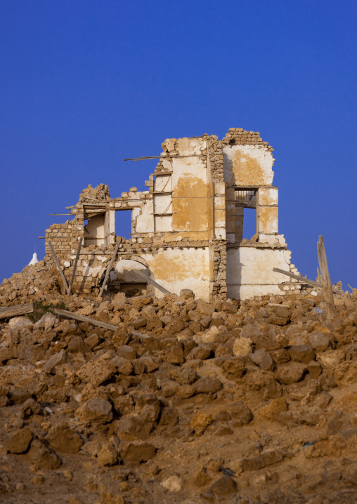 Sudan, Port Sudan, Suakin, ruined ottoman coral buildings
