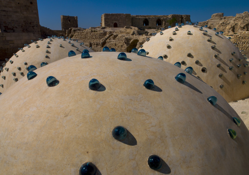 Baths Domes Inside The Citadel, Aleppo, Aleppo Governorate, Syria