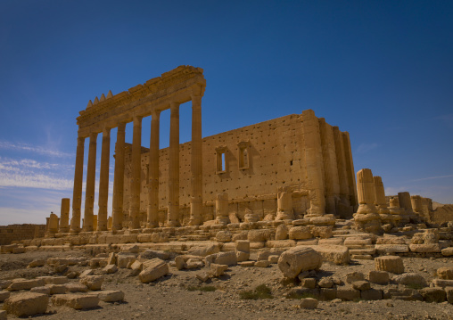 Temple Of Bel In The Ancient Roman City, Palmyra, Syrian Desert, Syria