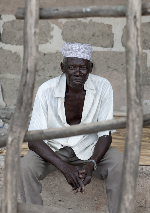 Old swahili  man in tanzania