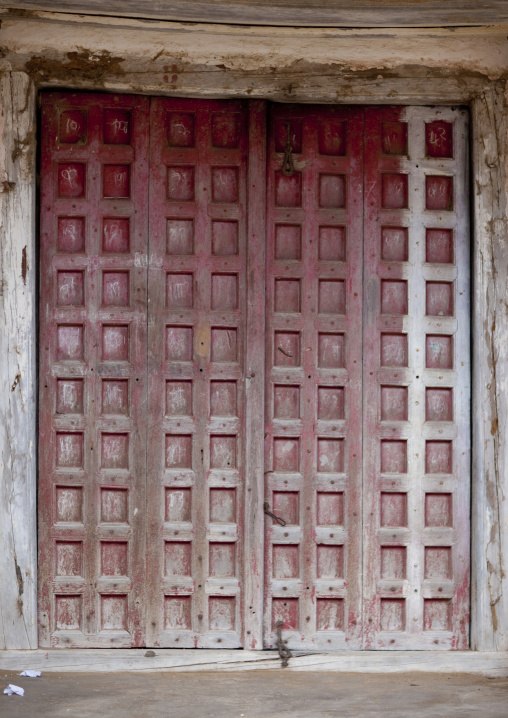 Door in mikindani, Tanzania
