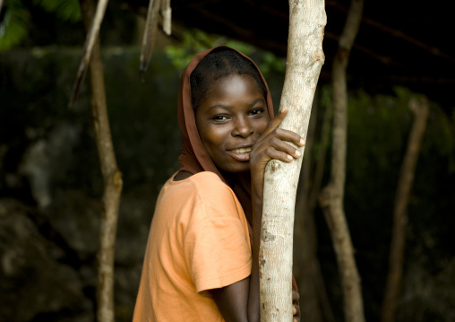 Girl in mikindani, Tanzania