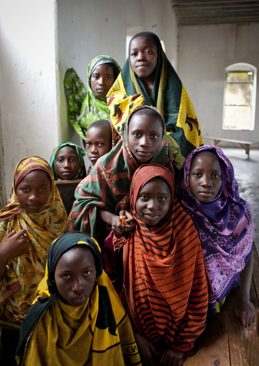 Madrassa pupils, Mikindani, Tanzania
