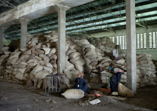 Gloves factory, Pemba, Tanzania