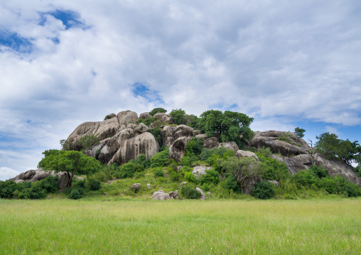 Tanzania, Mara, Serengeti National Park, kopje rock formation