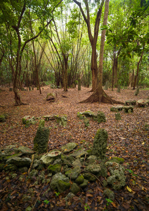 Amelbati site of former cannibal ceremonies, Malampa Province, Malekula Island, Vanuatu