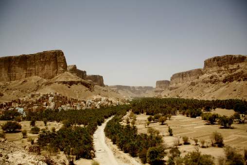 View Of Wadi Doan, Hadramaut, Yemen