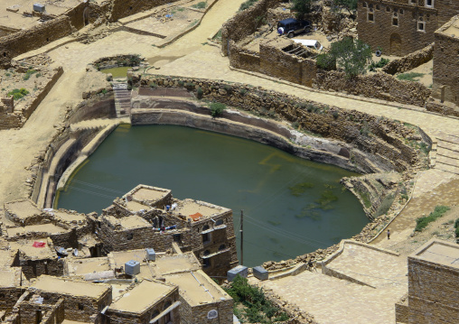 Water Cistern In Hababa, Yemen