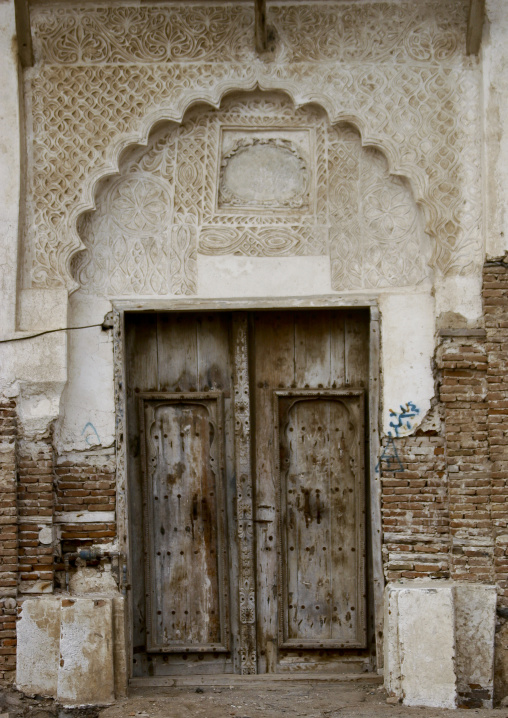 Artistically Sculpted Doorway, Al Hodeidah, Yemen