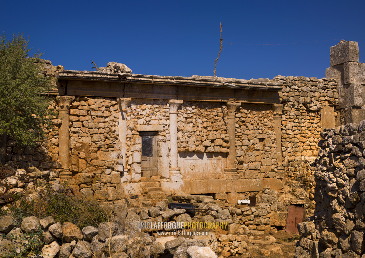 ERIC LAFFORGUE PHOTOGRAPHY - Old Stone House, Refade, Idlib Governorate ...