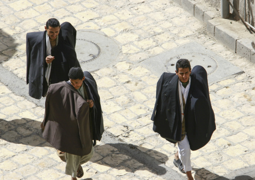 Suits sellers in the street, Amanat Al-Asemah, Sanaa, Yemen