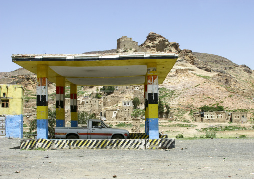 Gas station, Amanat Al-Asemah, Sanaa, Yemen