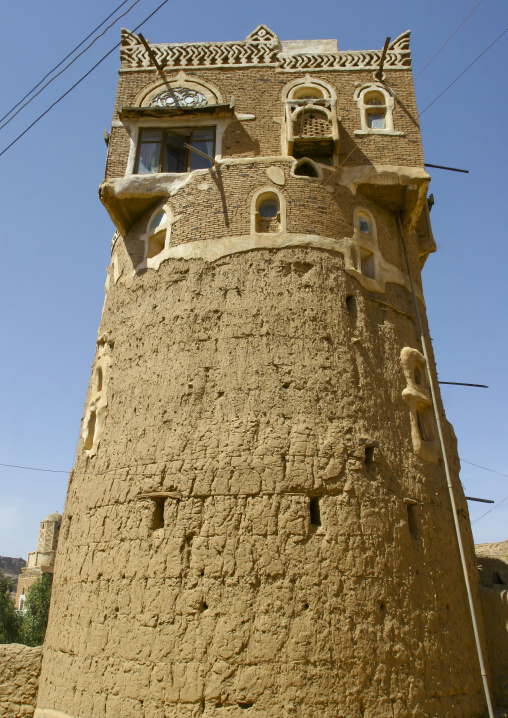 Rock palace or Dar al-Hajar, Amanat Al-Asemah, Wadi Dhar, Yemen