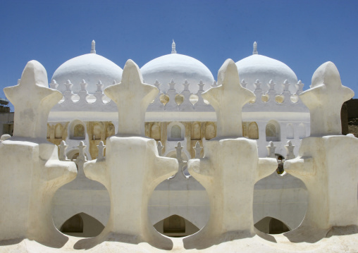Al-Amiriya mosque domes, Al Bayda Governorate, Rada, Yemen