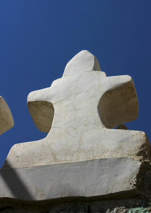Al-Amiriya mosque crenel, Al Bayda Governorate, Rada, Yemen