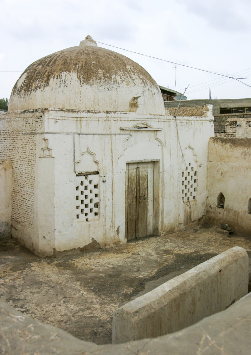 Old mosque in the citadel, Al Hudaydah Governorate, Zabid, Yemen