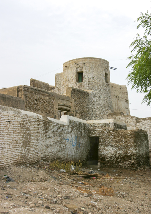 Heritage house in the old town, Al Hudaydah Governorate, Zabid, Yemen