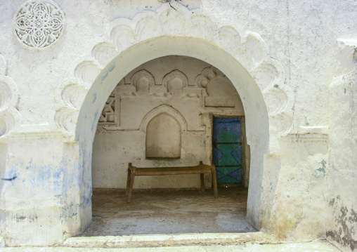 Old mosque in the citadel, Al Hudaydah Governorate, Zabid, Yemen