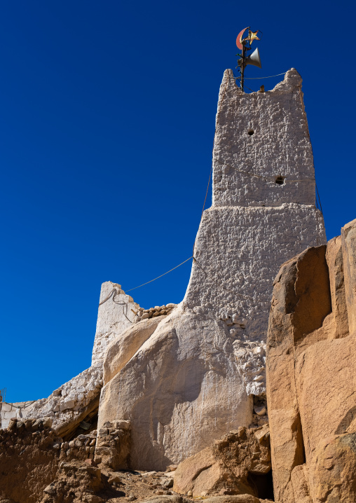 Ksar Zelouaz old mosque, North Africa, Djanet, Algeria