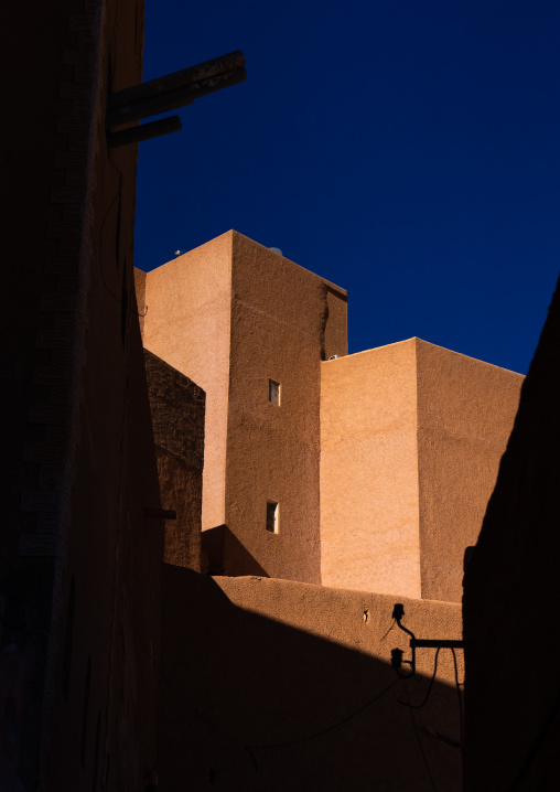 Old houses in Ksar El Atteuf, North Africa, Ghardaia, Algeria