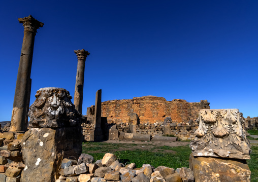 Christian baptismal area in the Roman ruins , North Africa, Djemila, Algeria