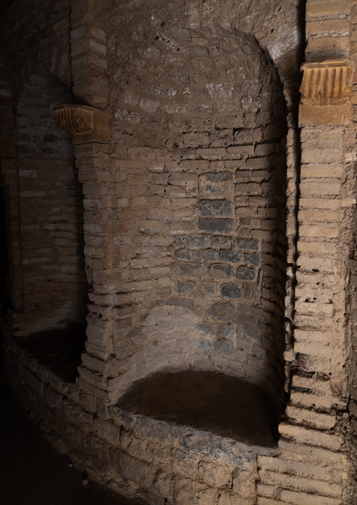 Baptistery in the Roman ruins, North Africa, Djemila, Algeria