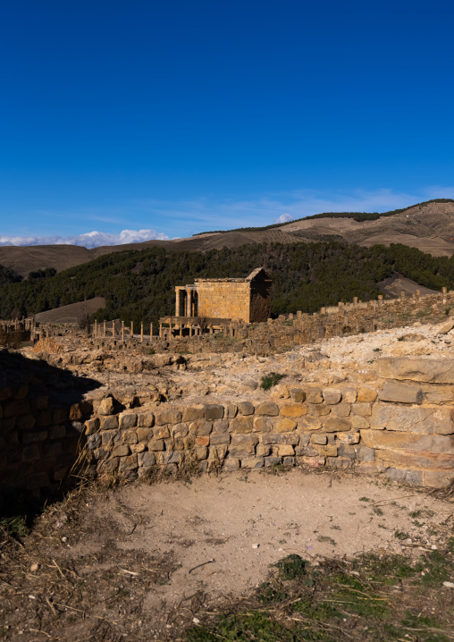 The Roman ruins of Djemila, North Africa, Djemila, Algeria