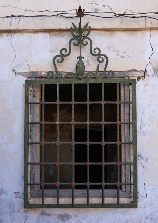 Chateau Neuf fort old window, North Africa, Oran, Algeria